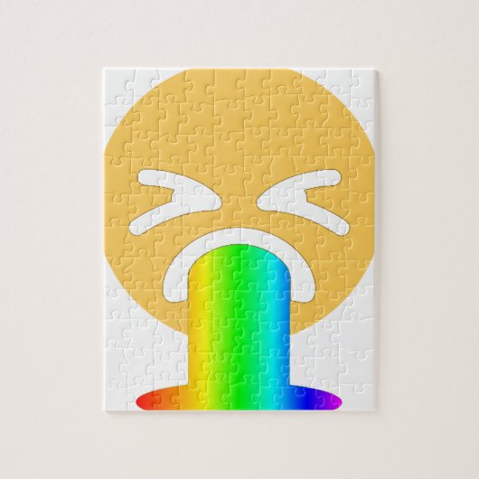 Regenbogenpuppe Emoji Puzzle (Vertikal)