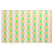 Regenbogenpuppe Emoji-Stoff Stoff (Fat Quarter (45,7 x 55,9 cm))