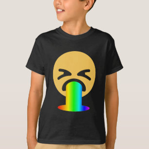 Regenbogenpuppe Emoji T-Shirt