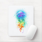 Regenbogenqualle Mousepad (Mit Mouse)