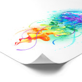 Regenbogenqualle Poster (Ecke)