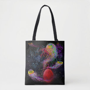 Regenbogenquallen-Tasche Tasche