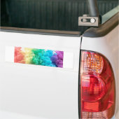 Regenbogenrauch Autoaufkleber (Auf Lkw)