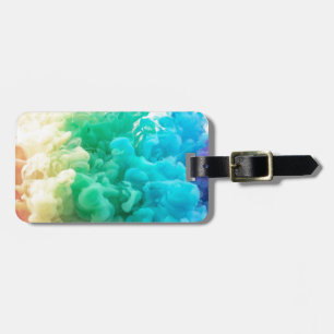 Regenbogenrauch Gepäckanhänger