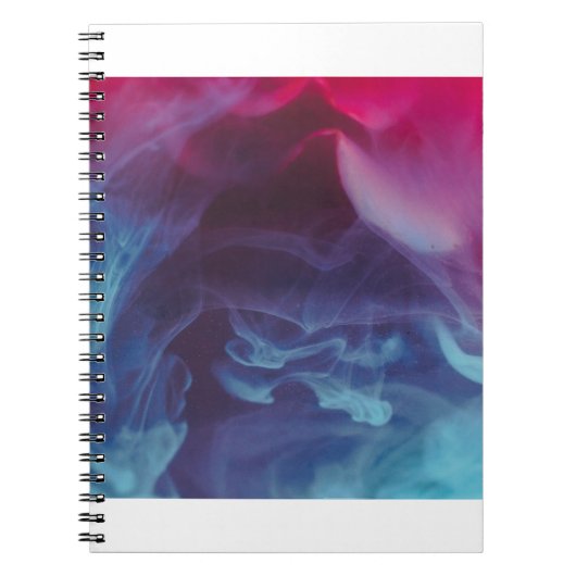 Regenbogenrauch Notizblock (Vorderseite)
