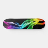 Regenbogenrauch Skateboard (Horizontal)