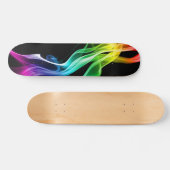 Regenbogenrauch Skateboard (Horizontal)