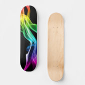 Regenbogenrauch Skateboard (Vorderseite)