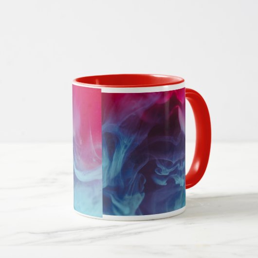 Regenbogenrauch Tasse (VorderseiteRechts)