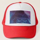 Regenbogenrauch Truckerkappe (Vorderseite)