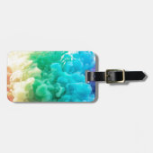 Regenbogenrauche Gepäckanhänger (Vorderseite horizontal)