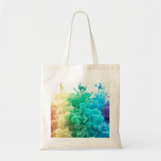 Regenbogenrauche Tragetasche (Vorne)