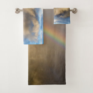 Regenbogenrebellion Badhandtuch Set