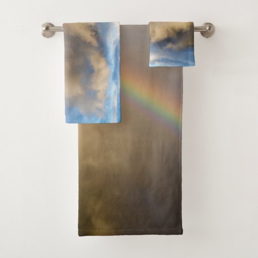 Regenbogenrebellion Badhandtuch Set (Insitu)