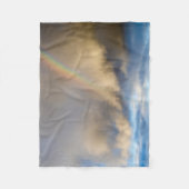 Regenbogenrebellion Fleecedecke (Vorderseite)