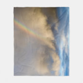 Regenbogenrebellion Fleecedecke (Vorderseite)