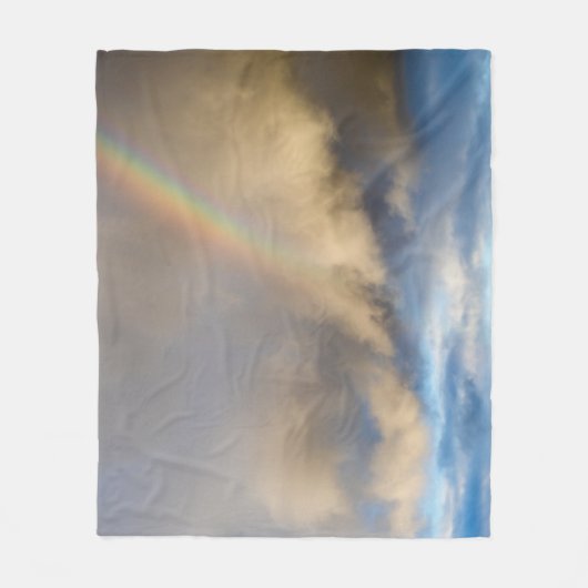 Regenbogenrebellion Fleecedecke (Vorderseite)