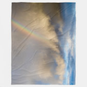 Regenbogenrebellion Fleecedecke (Vorderseite)