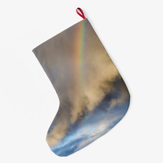 Regenbogenrebellion Großer Weihnachtsstrumpf (Rückseite (Hängend))