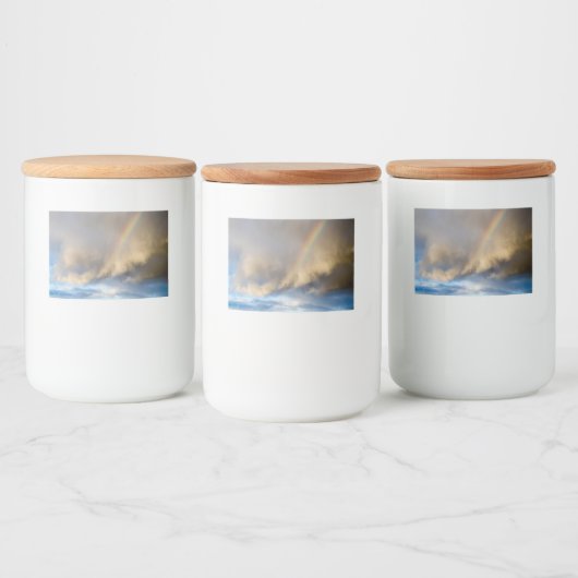 Regenbogenrebellion Lebensmitteletikett (Flaschen)