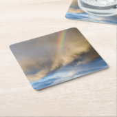 Regenbogenrebellion Rechteckiger Pappuntersetzer (angewinkelt)