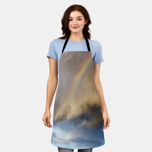 Regenbogenrebellion Schürze (Getragen)
