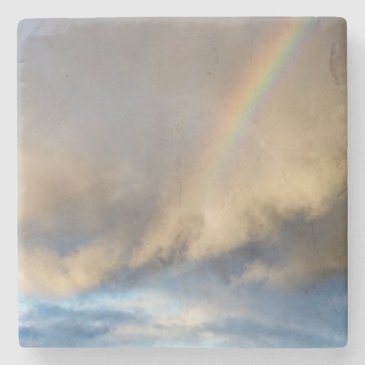 Regenbogenrebellion Steinuntersetzer (Vorderseite)