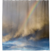 Regenbogenrebellische Duschvorhang (Vorderseite)