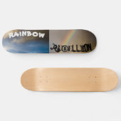 Regenbogenrebellische Skateboard (Horizontal)