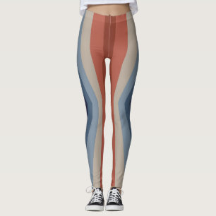 Regenbogenreflexion im Retro-Stil Leggings
