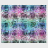 Regenbogenregen: Geschenkpapier (Flach)