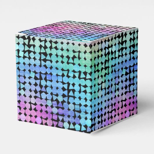 Regenbogenregen: Geschenkschachtel (Vorderseite)