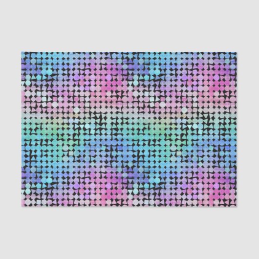 Regenbogenregen: Seidenpapier (Vorderseite)