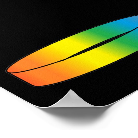 Regenbogenring Poster (Ecke)