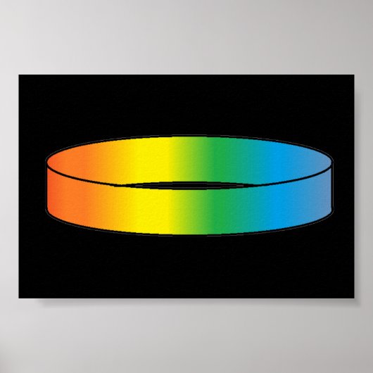 Regenbogenring Poster (Vorne)