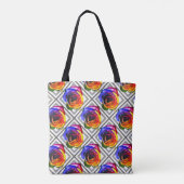 Regenbogenrose tasche (Rückseite)
