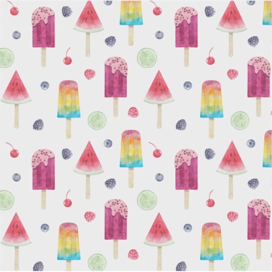 Regenbogensaftmuster Aufkleber (Vorderseite)