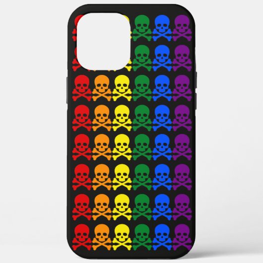 REGENBOGENSCHÄDEL Case-Mate iPhone HÜLLE (Rückseite)