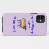 Regenbogenschaf der Familie Case-Mate iPhone Hülle (Rückseite (Horizontal))