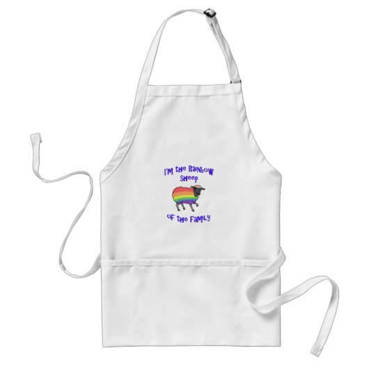 Regenbogenschaf der Familie Schürze (Vorne)