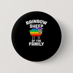 Regenbogenschaf des Gay Pride LGBTQ Equali Button
