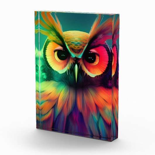 Regenbogenschale Fotoblock (Rechts)