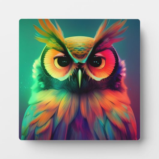 Regenbogenschale Fotoplatte (Vorderseite)