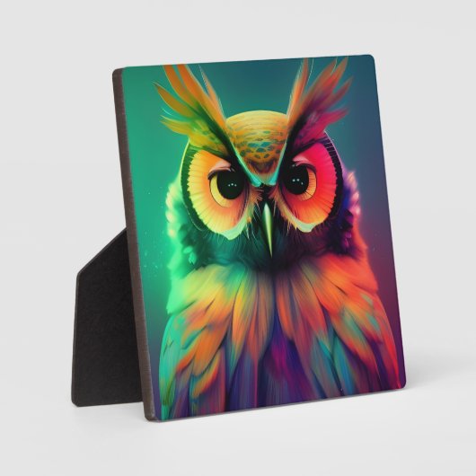 Regenbogenschale Fotoplatte (Vorderseite)