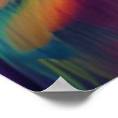 Regenbogenschale Poster (Ecke)