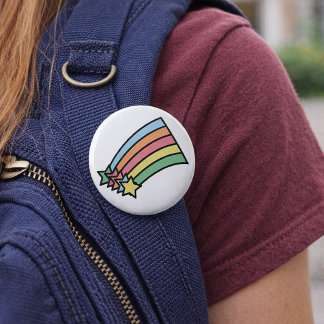 Regenbogenschaltfläche für Sterne Button