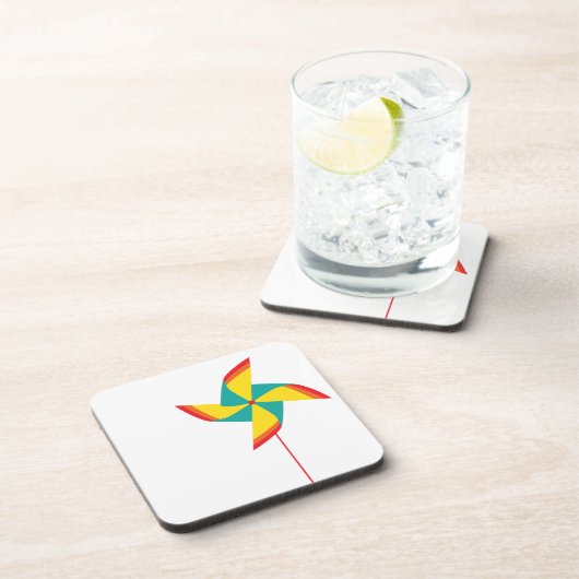 Regenbogenscheibe Untersetzer (Rechte Seite)