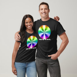 Regenbogenschild der US-Fahne - es lohnt sich zu t T-Shirt