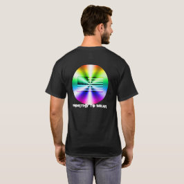 Regenbogenschild der US-Flagge - es lohnt sich, T T-Shirt