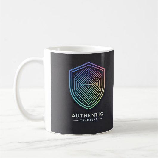 Regenbogenschild-Tasse Kaffeetasse (Links)